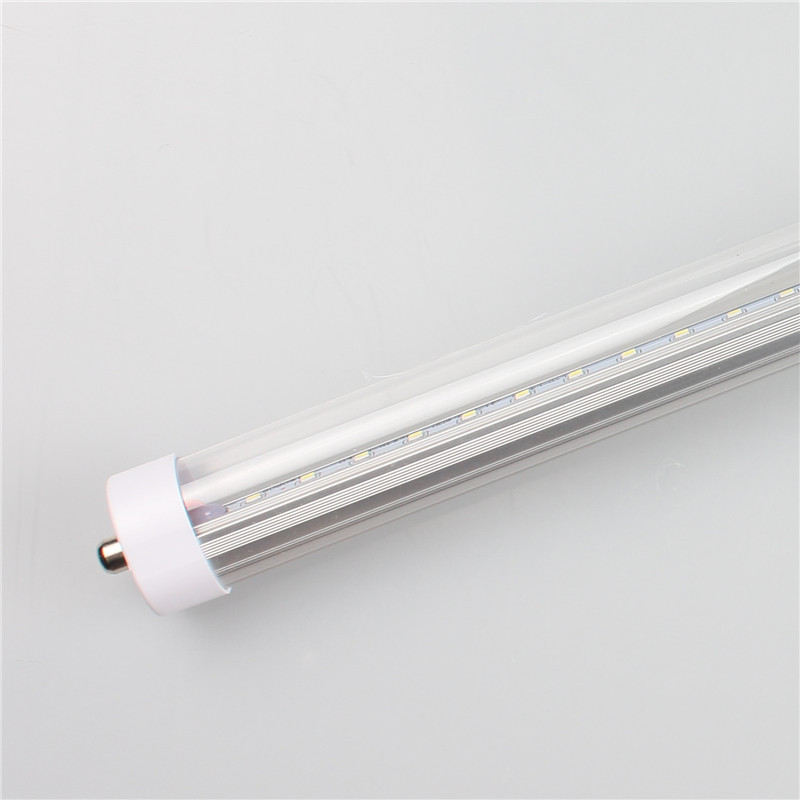 T8 LED Tube Light FA8 R17D 8ft 6ft 5ft 4ft 3ft 2ft AC85-265V Aluminum PF0.95 100LM/W 2835SMD Rotate Lamp