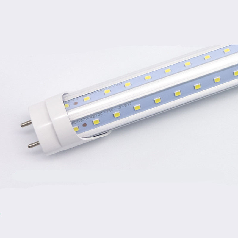 T8 LED Tube Light V Shaped G13 8ft 6ft 5ft 4ft 3ft 2ft AC85-265V Aluminum PF0.95 100LM/W 2835SMD Fluorescent Lamp