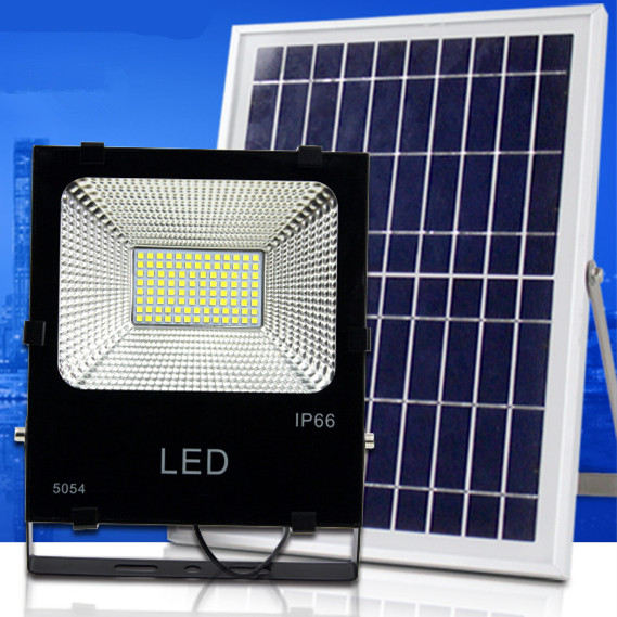IP65 Solar LED Flood Light  100W 50W 30W 20W 10W Solar Cell Rechargeable Battery Outdoor Lamp