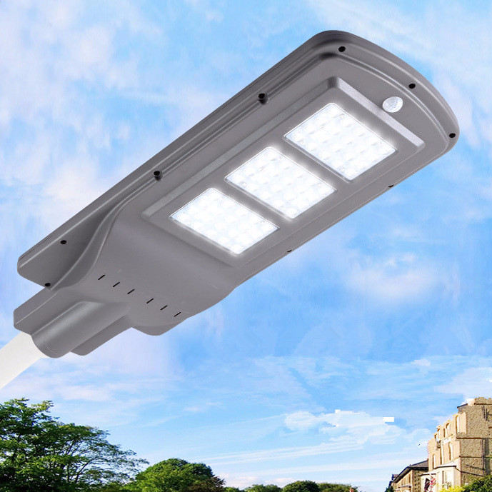 All-in-One Solar LED Street Light 120W 80W 60W 60W 40W 20W Cell Panel Rechargeable Battery Outdoor Lamp