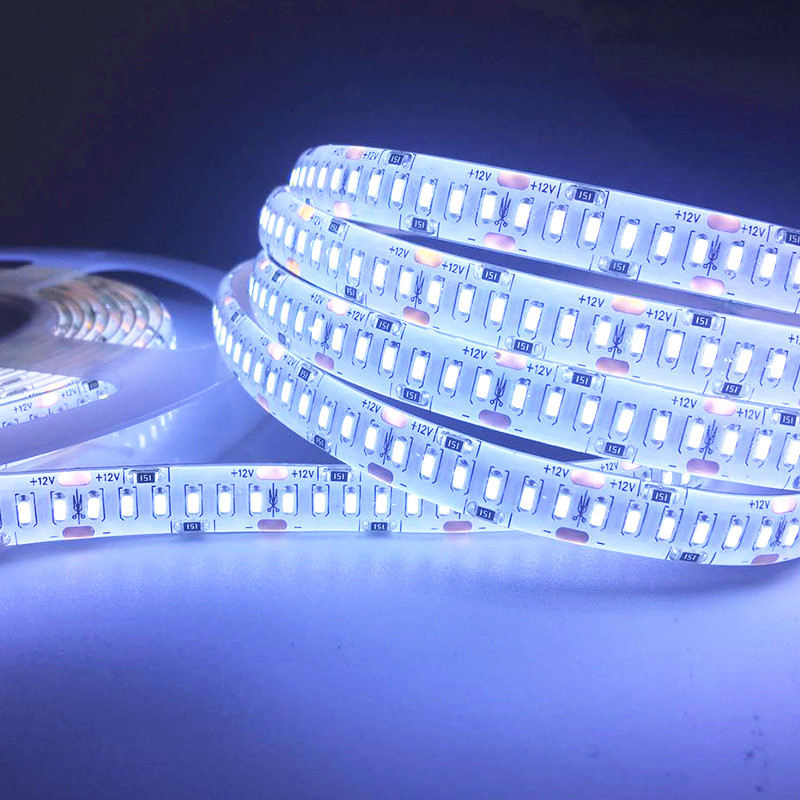 Flexible Color LED Strips 3014SMD 12V 24VDC 240LED 180LED 120LED 60LED 5m/roll Decroations Lighting